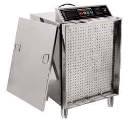 Proctor Silex Commercial 78450 Food Dehydrator 10 Trays 1200 Watts Digital Timer and Controls Stainless Steel NSF Approved
