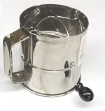 Professional Rotary Crank Sifter